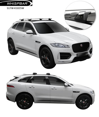 Jaguar F-Pace Yakima Whispbar roof racks